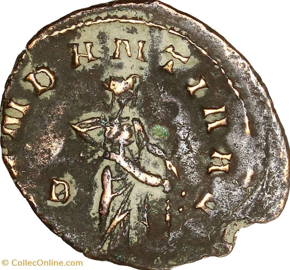 monnaies antiques romaines imperiales et republicaines antoninien de gallien abundantia 265 266 rome