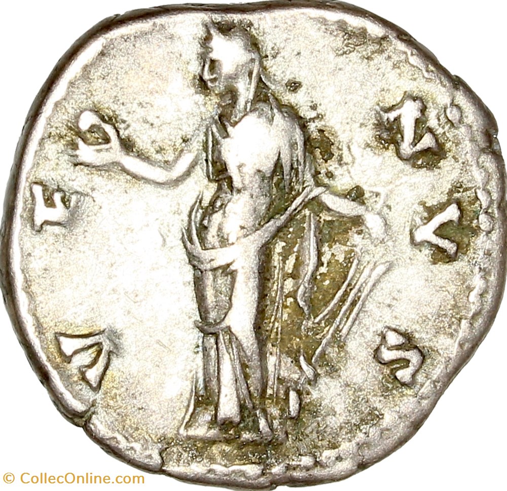 monnaies antiques romaines imperiales et republicaines denier de faustine jeune venus 145 161 rome