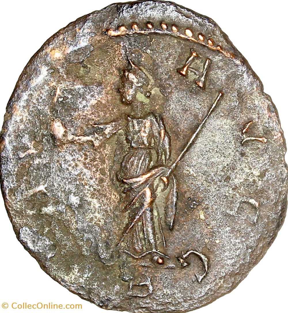 Aurelianus de Maximien Hercule, Pax, printemps 290 - 292, Lyon monnaies antiques romaines imperiales et republicaines aurelianus de maximien hercule pax printemps 290 292 lyon