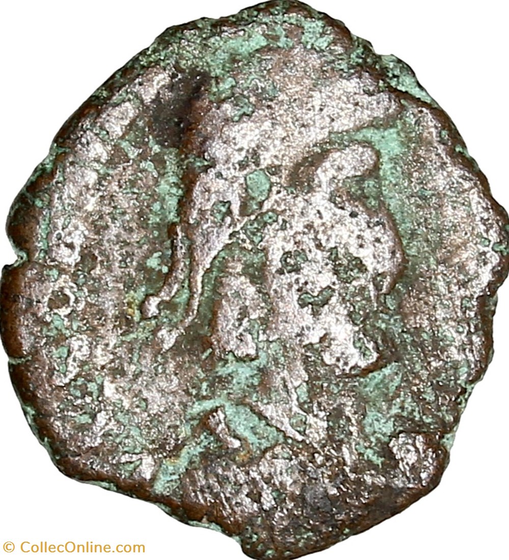 Maiorina réduite de Constance II, Spes Reipublice, 355-361, atelier ind. monnaies antiques romaines imperiales et republicaines maiorina reduite de constance ii spes reipublice 355 361 atelier ind