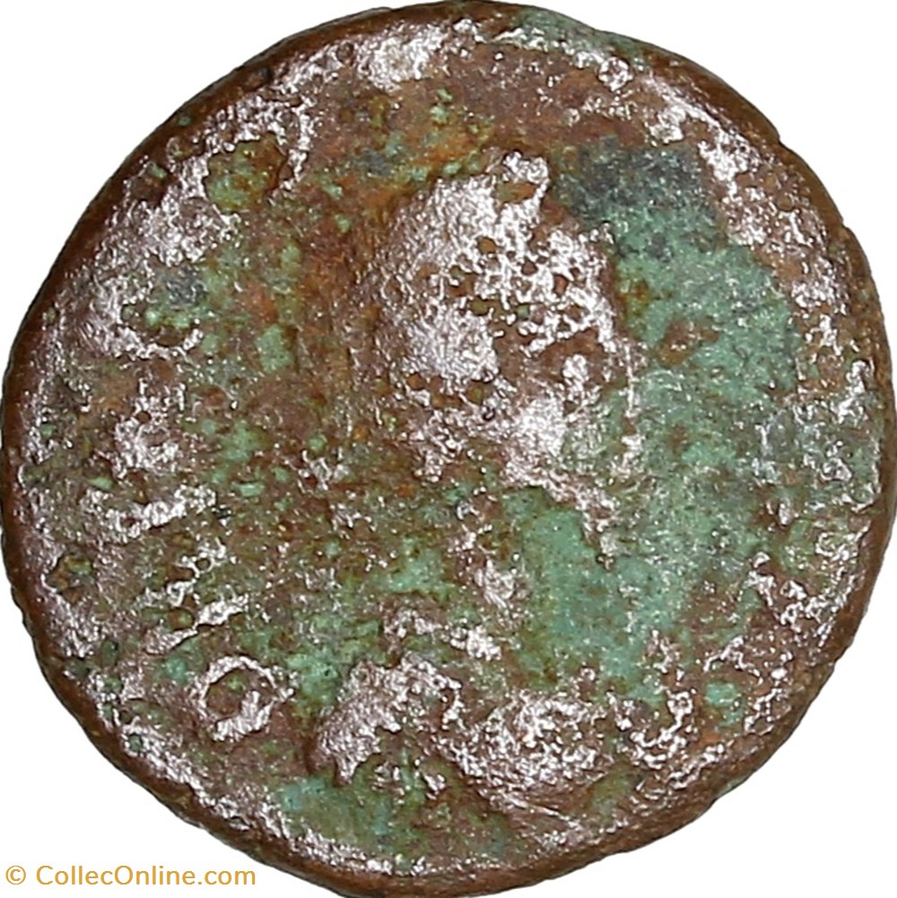 Nummus de Théodose Ier, Vot X, 379-383, Cyzique monnaies antiques a romaines imperiales et republicaines nummus de theodose ier vot x 379 383 cyzique