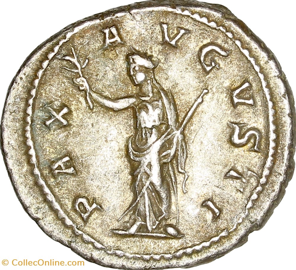 Denier de Maximin Ier le Thrace, Pax, avril 235 - début 236, Rome monnaies antiques romaines imperiales et republicaines denier de maximin ier le thrace pax avril 235 debut 236 rome
