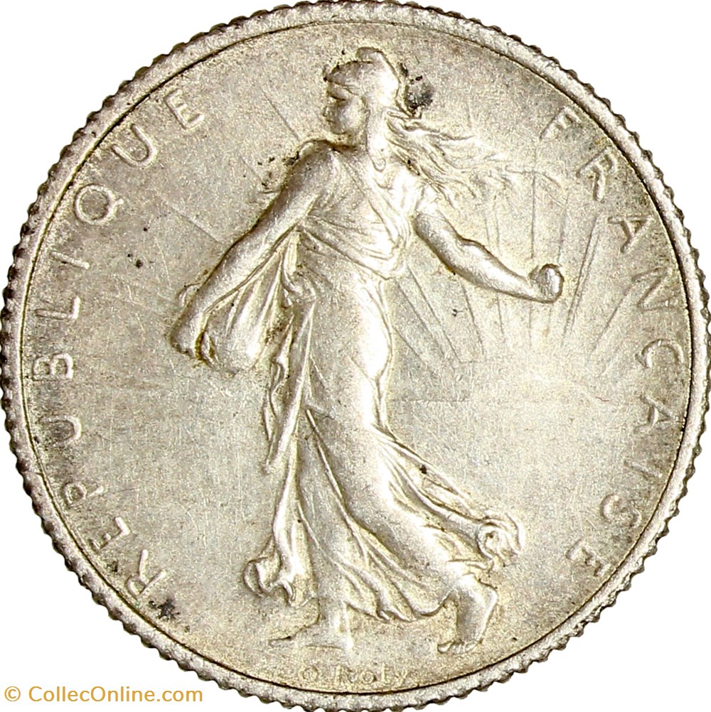 1 franc Semeuse, IIIe République, 1919 monnaies monde france 1 franc semeuse iiie republique 1919