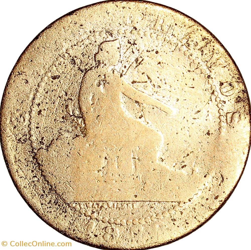 5 centimos, Espagne, 1870, Oeschger Mesdach monnaies monde 5 centimos espagne 1870 oeschger mesdach
