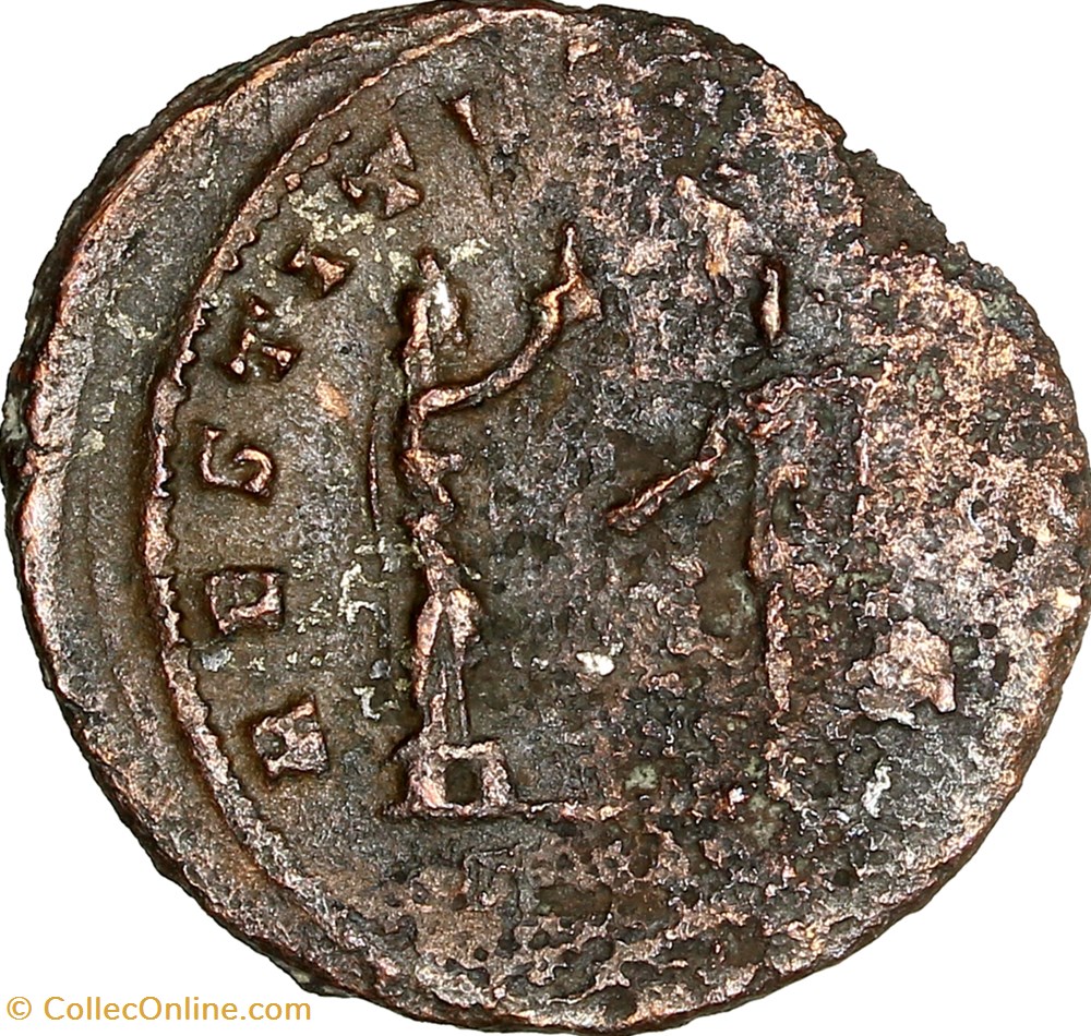 monnaies antiques romaines imperiales republicaines antoninien aurelien aurelien et pax 270 274 atelier ind