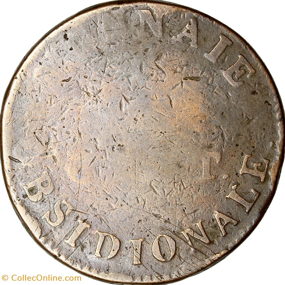 10 centimes d'Anvers à l'N, Napoléon Ier, 1814W, Anvers, atelier de Wolschot monnaies monde france 10 centimes anvers a n napoleon ier 1814w anvers atelier de wolschot