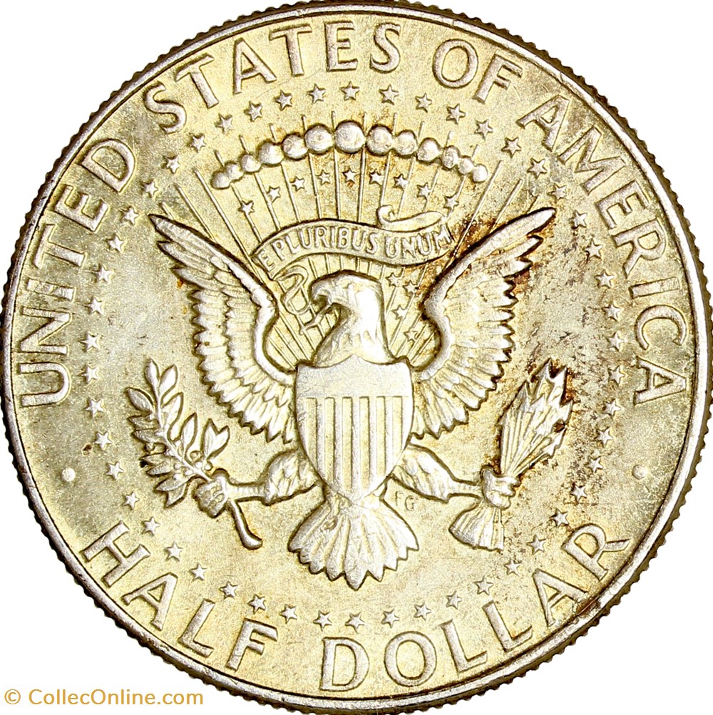1/2 dollar Kennedy, Etats-Unis, 1964, Philadelphie monnaies monde 1 2 dollar kennedy etats unis 1964 philadelphie