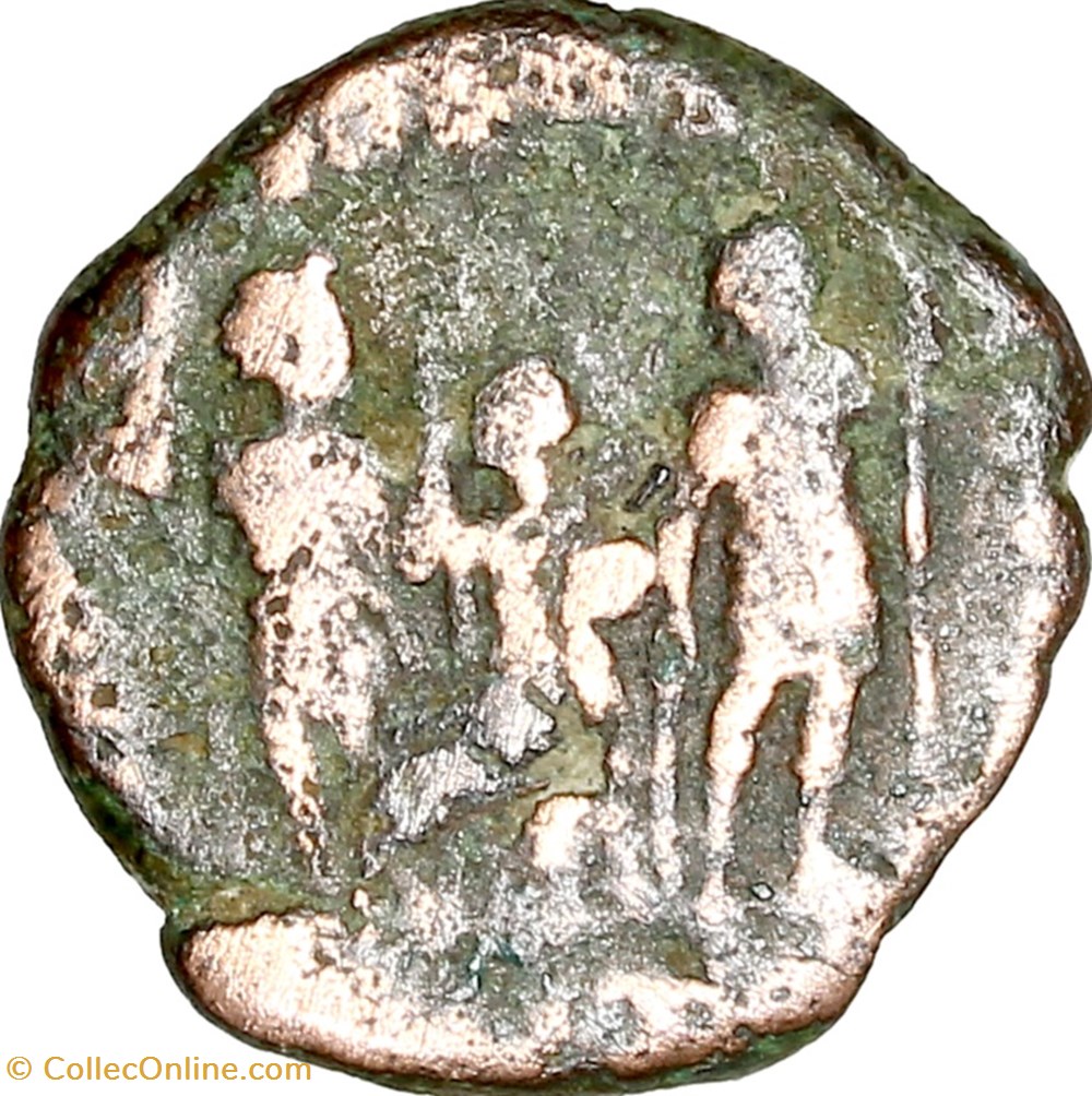monnaies antiques romaines imperiales et republicaines nummus fin ive debut ve siecle gloria romanorum 406 408 antioche