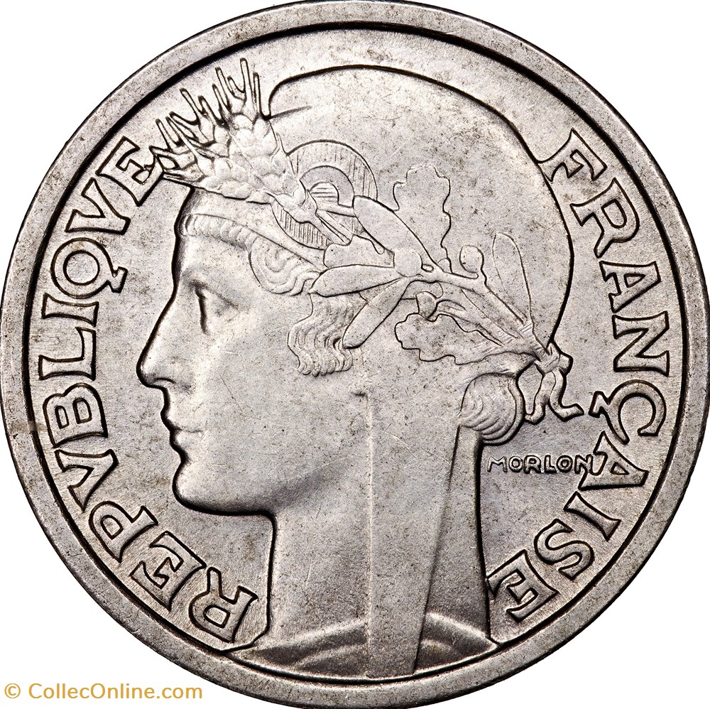 2 francs Morlon, IVe République, 1947 monnaies monde france 2 francs morlon ive republique 1947