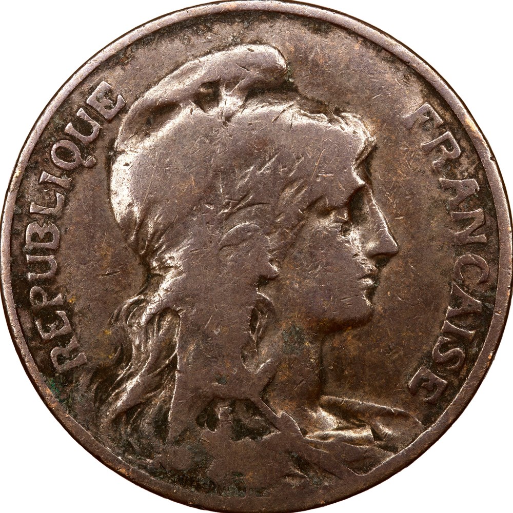10 centimes Daniel-Dupuis, IIIe République, 1901 monnaies monde france 10 centimes daniel dupuis iiie republique 1901