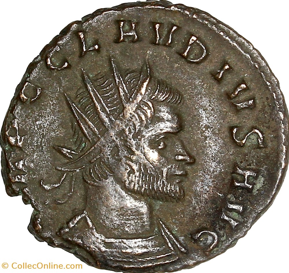 Antoninien de Claude II le Gothique, Victoria, 268-269, Rome monnaies antiques romaines imperiales et republicaines antoninien de claude ii le gothique victoria 268 269 rome