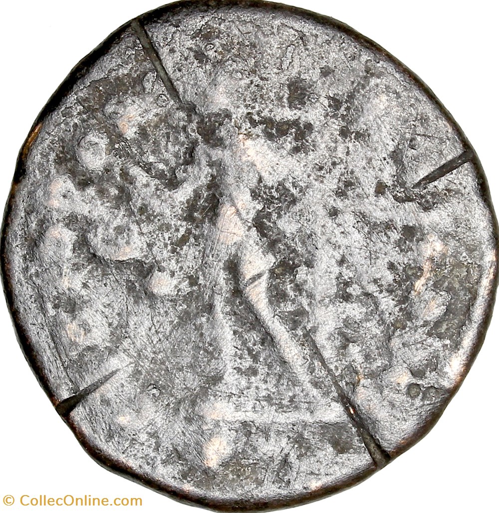 monnaies antiques romaines imperiales et republicaines follis de maximien hercule genius 296 297 ticinum