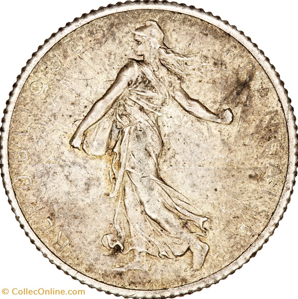 1 franc Semeuse, IIIe République, 1916 monnaies monde france 1 franc semeuse iiie republique 1916