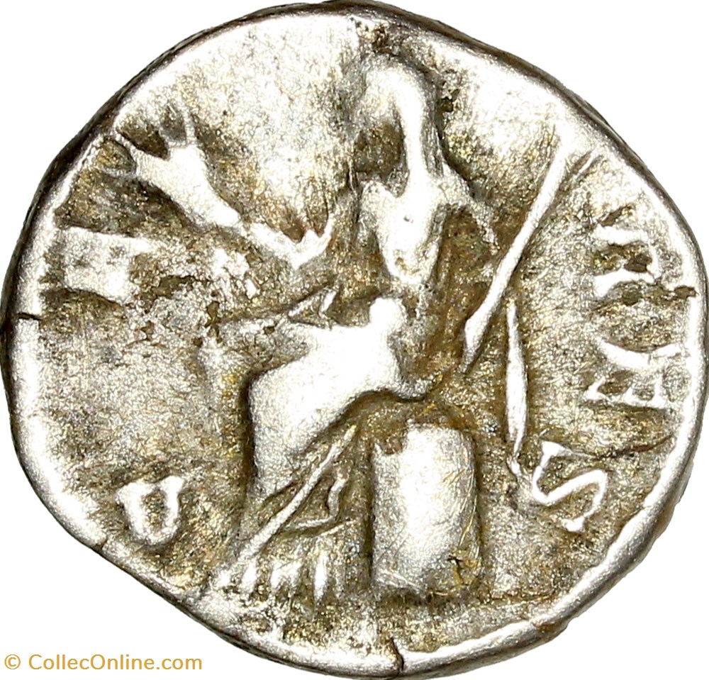 Denier de Faustine Jeune, Cérès, 161-175, Rome monnaies antiques romaines imperiales et republicaines denier de faustine jeune ceres 161 175 rome