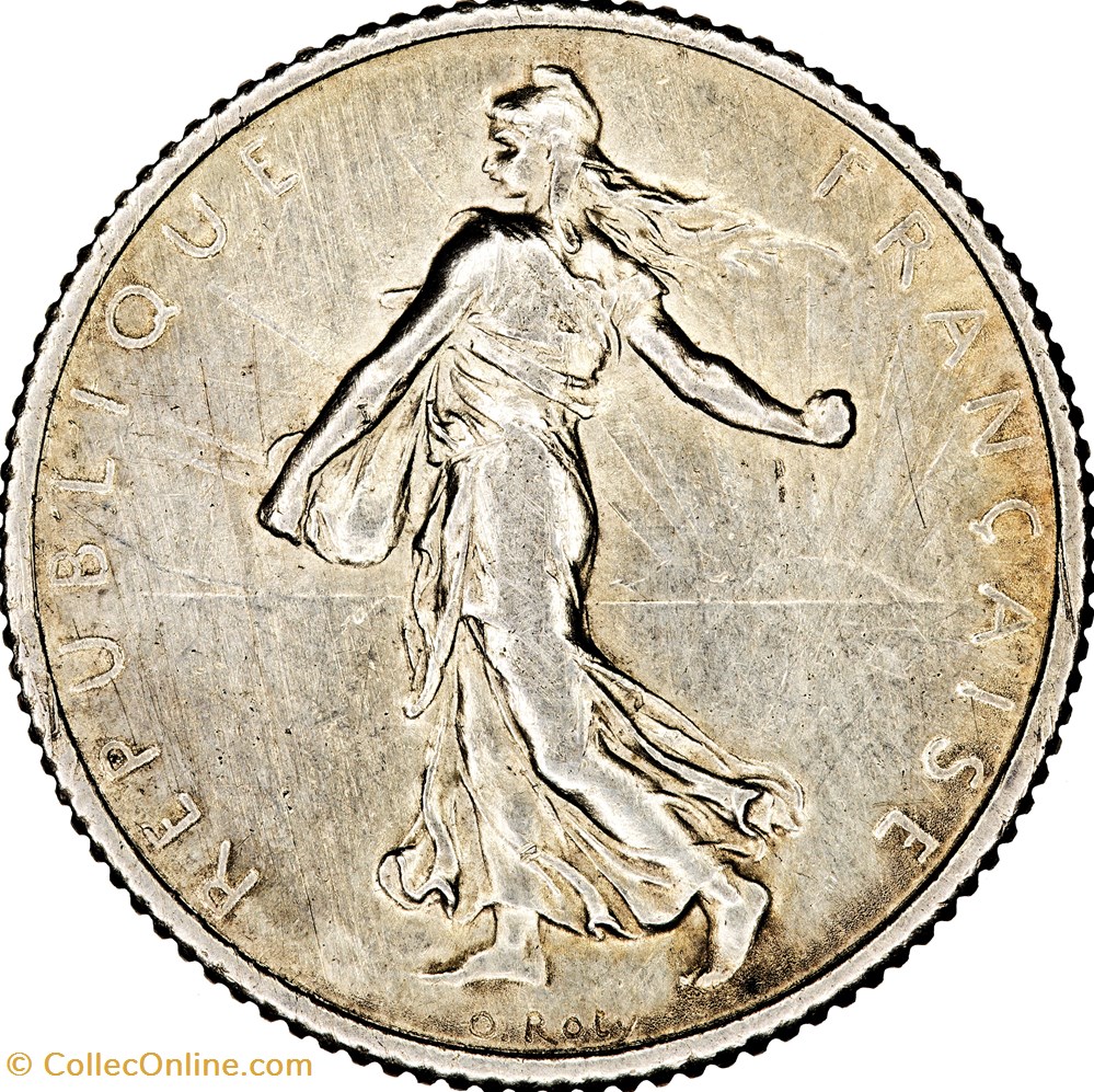 1 franc Semeuse, IIIe République, 1915 monnaies monde france 1 franc semeuse iiie republique 1915