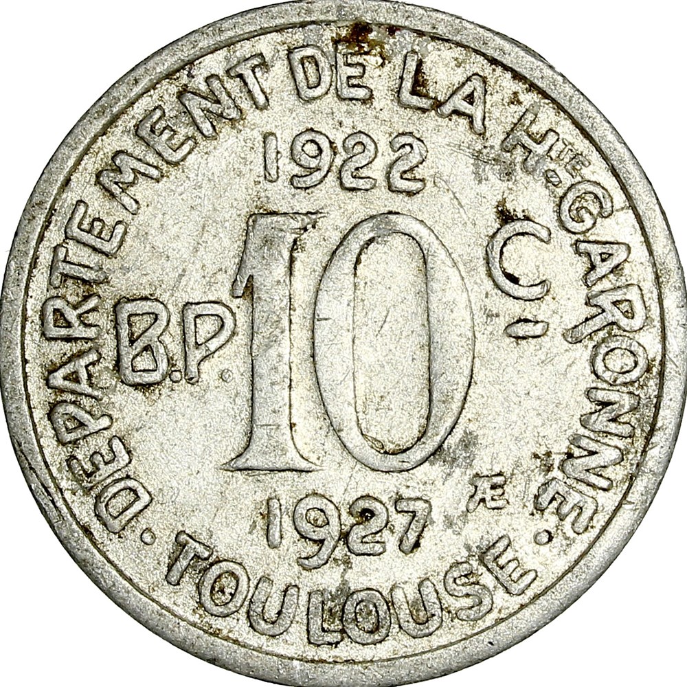 10 centimes, Union latine - comité du Sud-Ouest, 1922 monnaies monde france 10 centimes union latine comite du sud ouest 1922