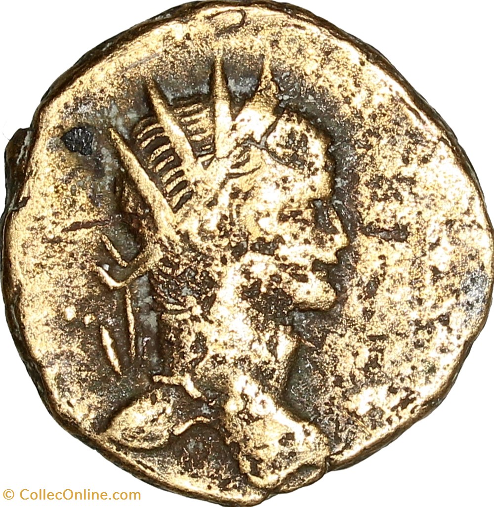 monnaies antiques romaines imperiales et republicaines antoninien de gallien chevre 267 268 rome