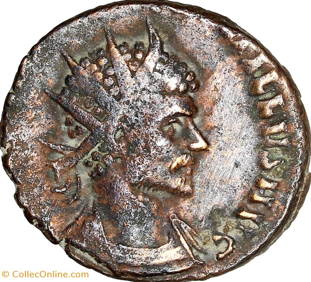 monnaies antiques romaines imperiales et republicaines antoninien de quintille pax 270 rome