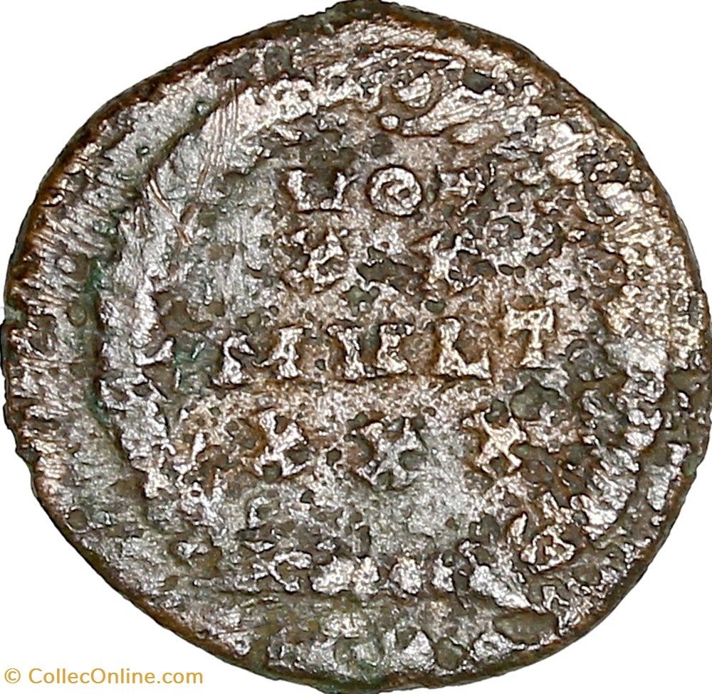 Centenionalis de Constance II, Vot XX, 347-348, Cyzique - Coins