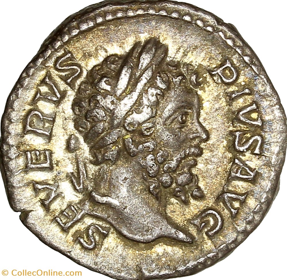 monnaies antiques romaines imperiales et republicaines denier de septime severe felicitas 205 rome
