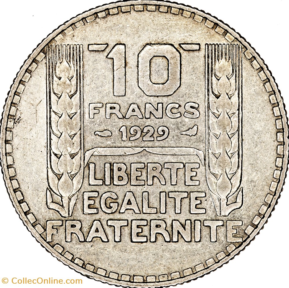 10 francs Turin, IIIe République, 1929 monnaies monde france 10 francs turin iiie republique 1929