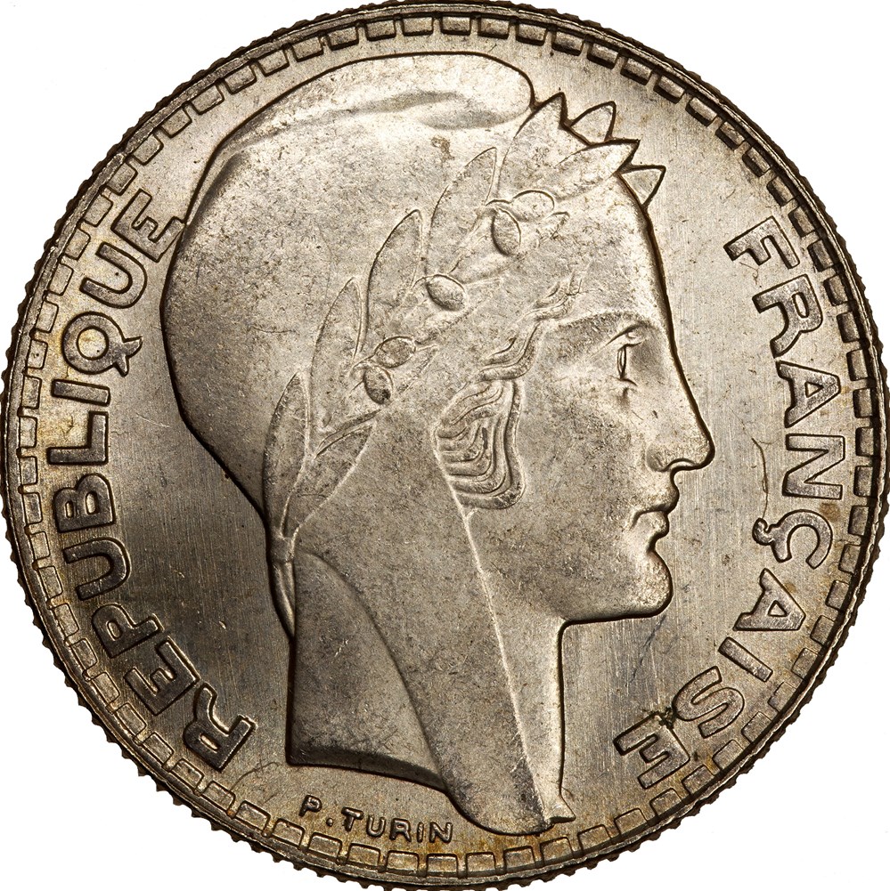monnaies monde france 10 francs turin iiie republique 1930