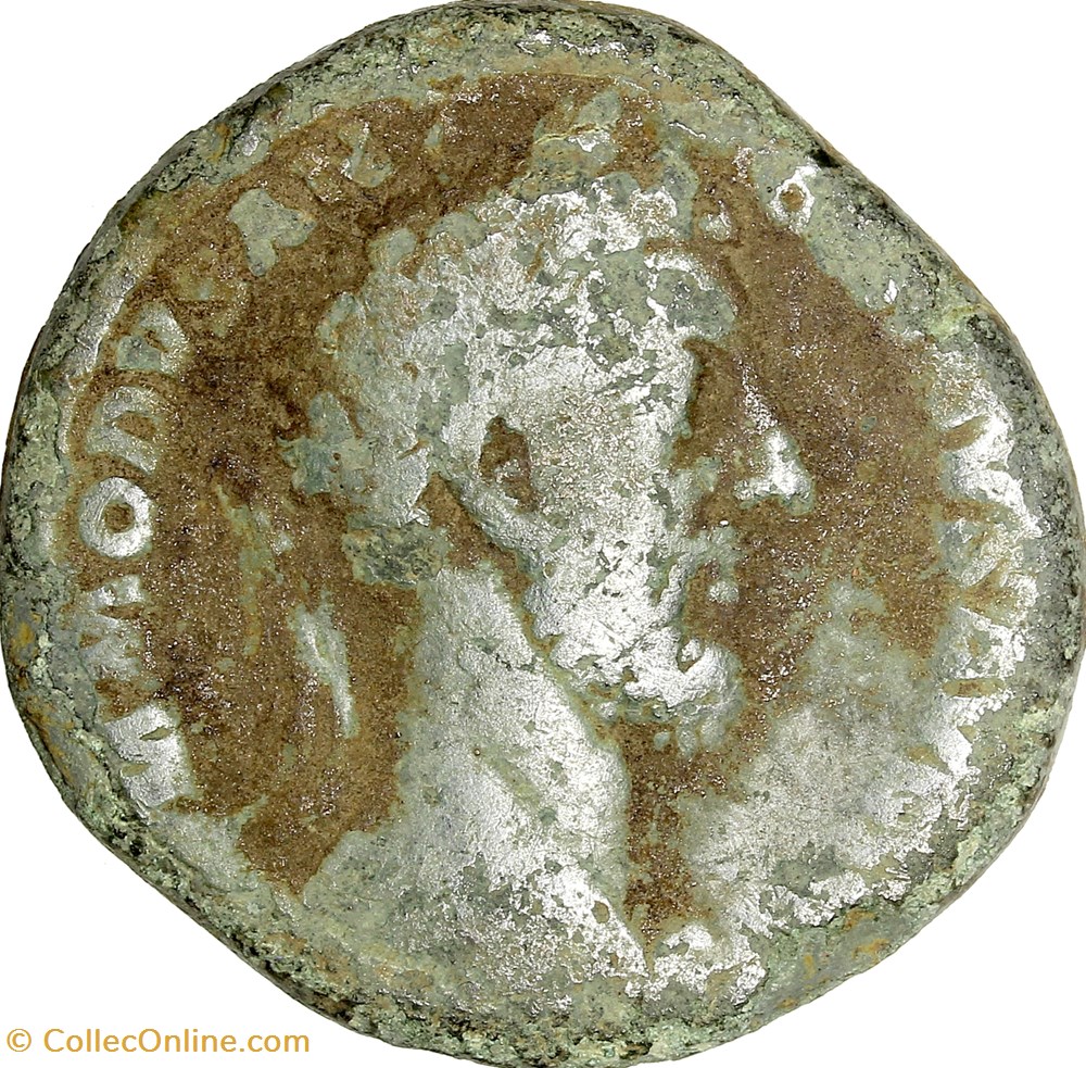 Sesterce de Commode, Fortuna, 183-184, Rome monnaies antiques romaines imperiales et republicaines sesterce de commode fortuna 183 184 rome