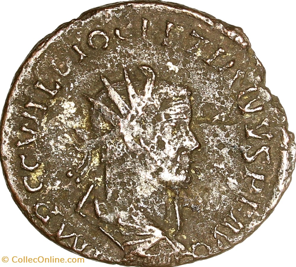 monnaies antiques romaines imperiales republicaines aurelianus de diocletien jupiter automne 287 automne 289 lyon