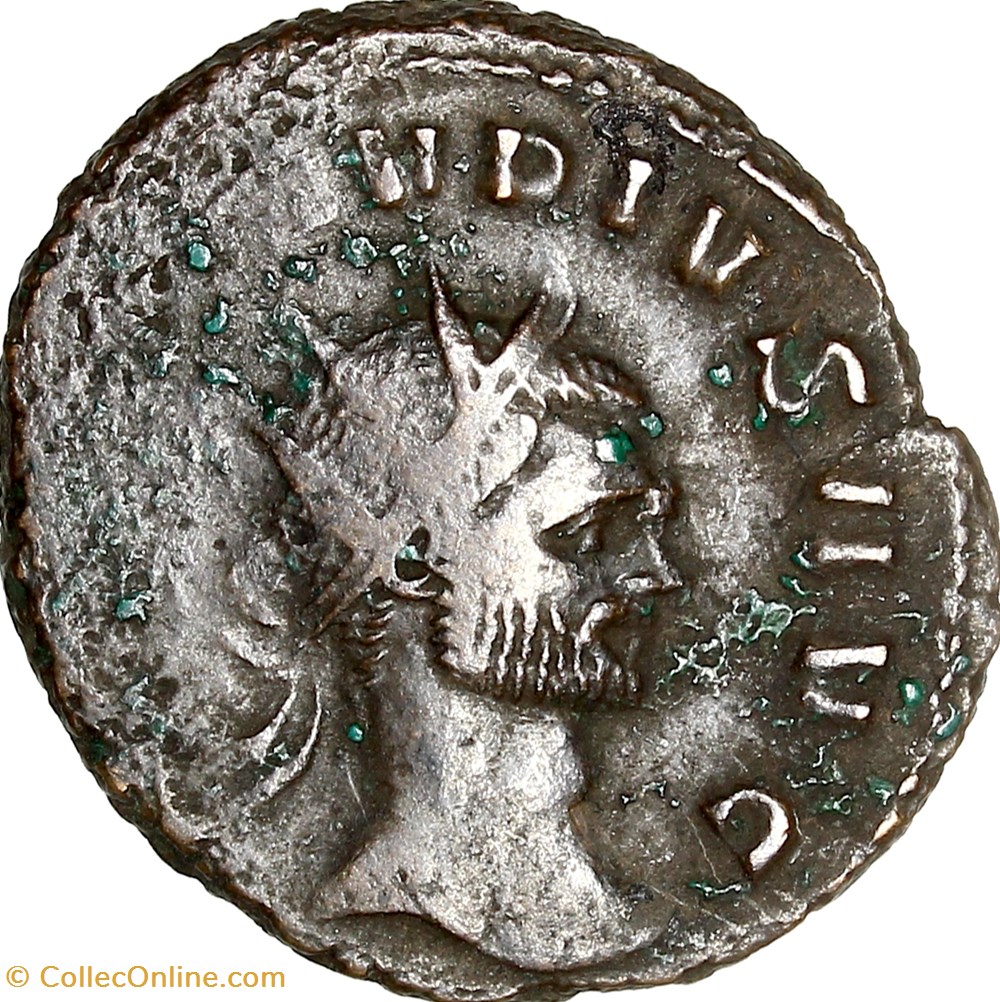 monnaies antiques romaines imperiales et republicaines antoninien de claude ii le gothique jupiter 268 269 rome