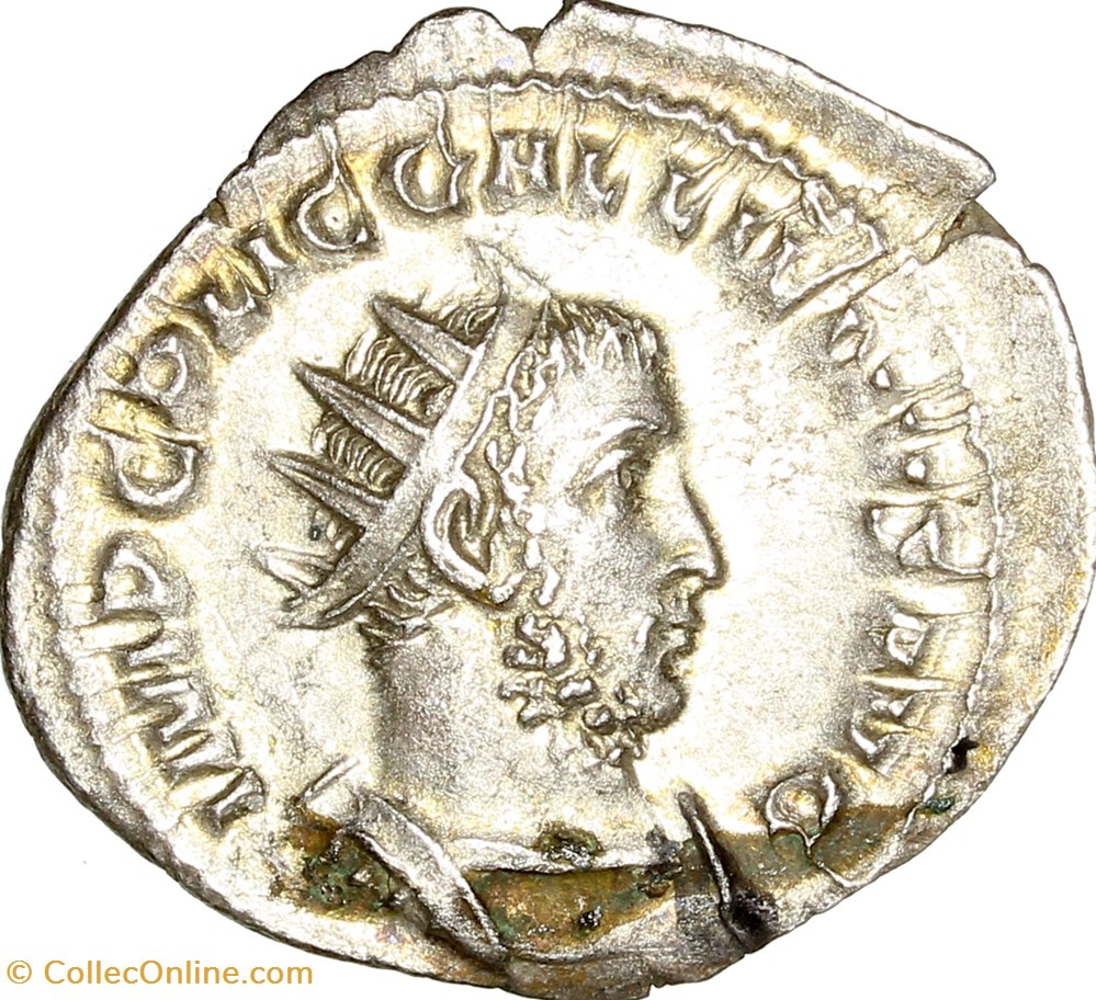 monnaies antiques romaines imperiales et republicaines antoninien de gallien virtus printemps fin 254 rome