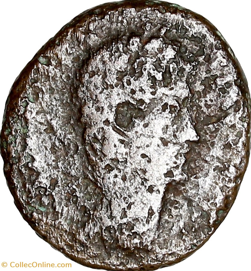 Centenionalis d'un Constantinien, Gloria Exercitus, 335-341, atelier ind. monnaies antiques romaines imperiales et republicaines centenionalis un constantinien gloria exercitus 335 341 atelier ind