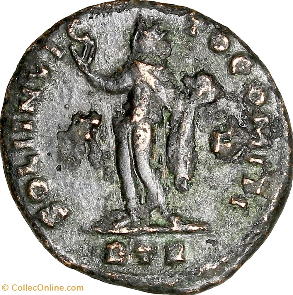 Follis de Constantin Ier, Sol, 316, Trèves monnaies antiques romaines imperiales et republicaines follis de constantin ier sol 316 treves