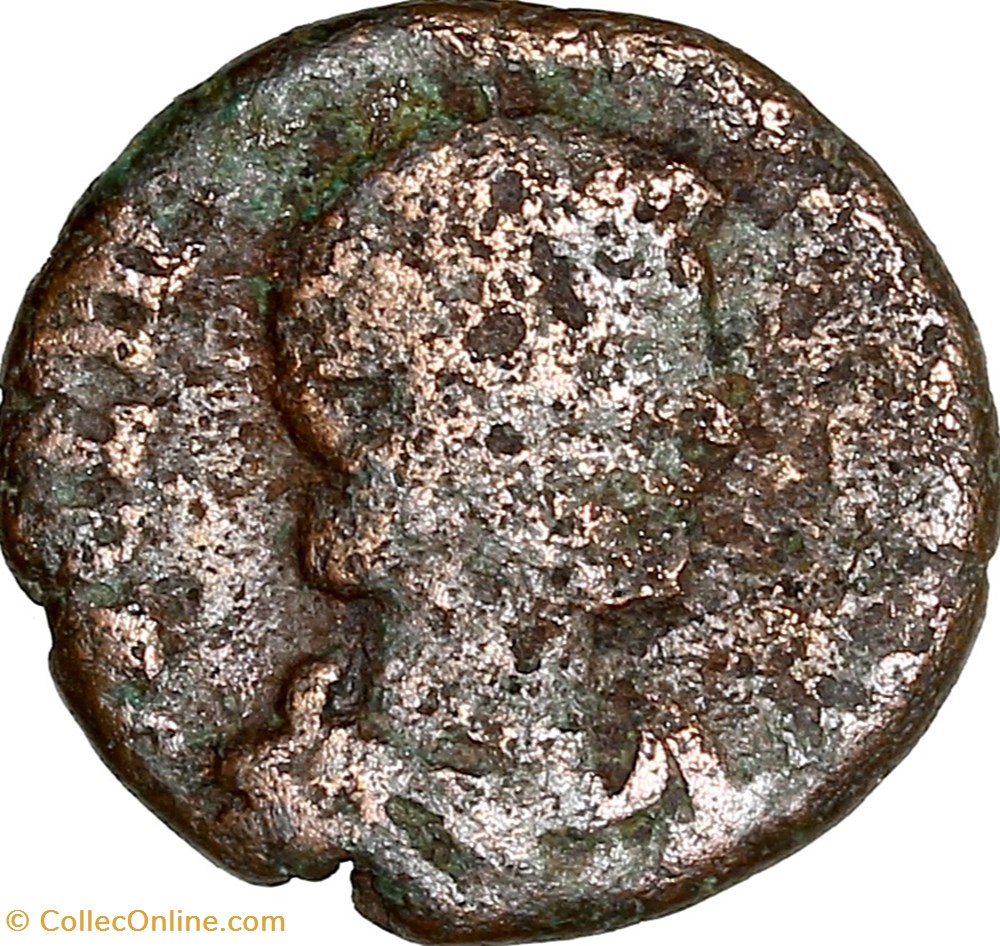 Maiorina réduite de Julien II, Julien II, 355-361, atelier ind. monnaies antiques romaines imperiales et republicaines maiorina reduite de julien ii julien ii 355 361 atelier ind