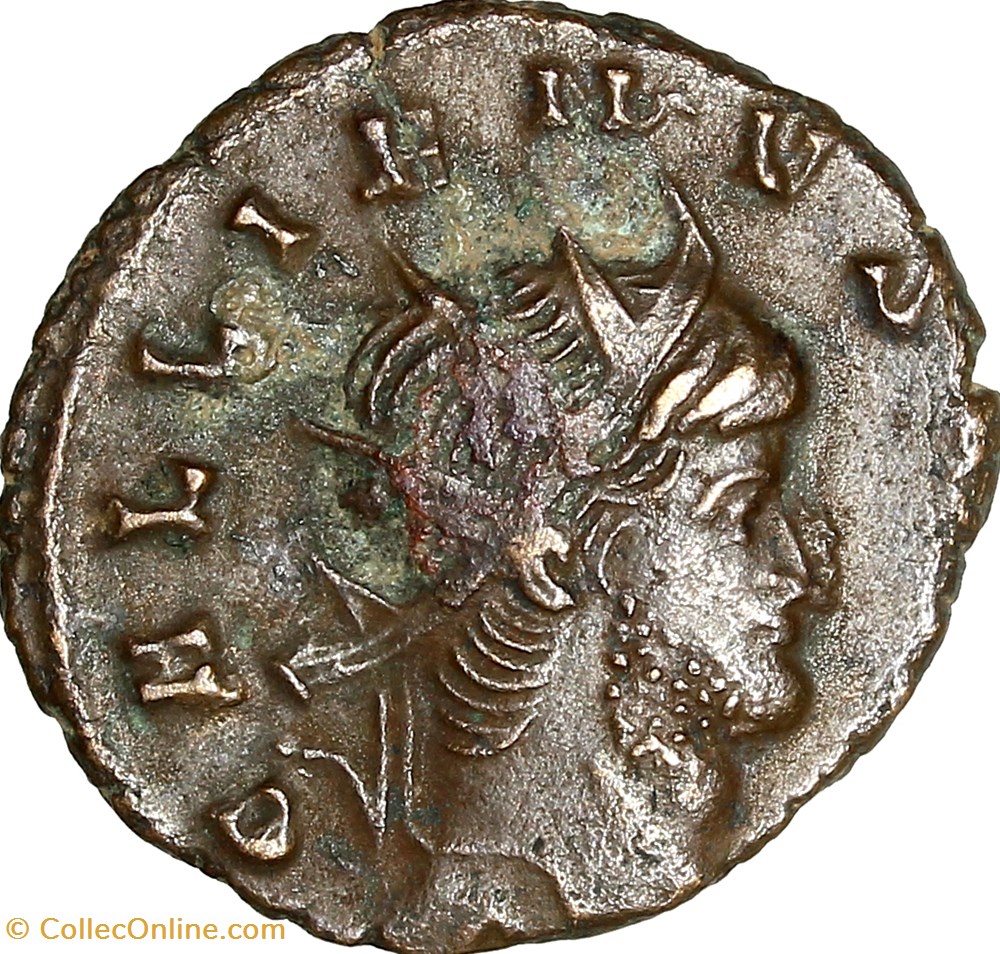 monnaies antiques romaines imperiales et republicaines antoninien de gallien cerf 267 268 rome