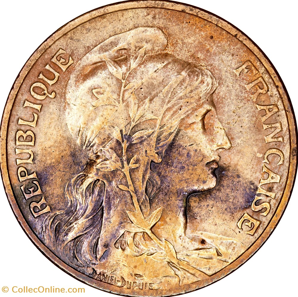 10 centimes Daniel-Dupuis, IIIe République, 1914 monnaies monde france 10 centimes daniel dupuis iiie republique 1914