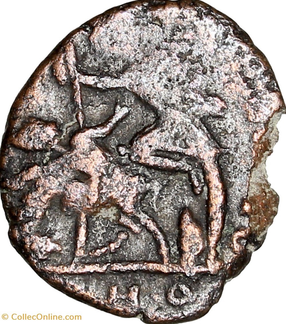 Maiorina réduite de Constance II, Fel Temp Reparatio, 355-361, Rome monnaies antiques romaines imperiales et republicaines maiorina reduite de constance ii fel temp reparatio 355 361 rome