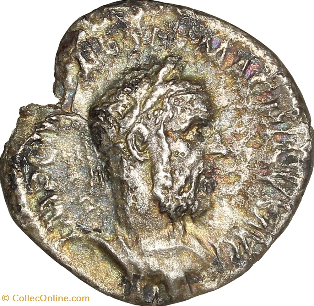 monnaies antiques romaines imperiales et republicaines denier de macrin jupiter juil 217 mars 218 rome