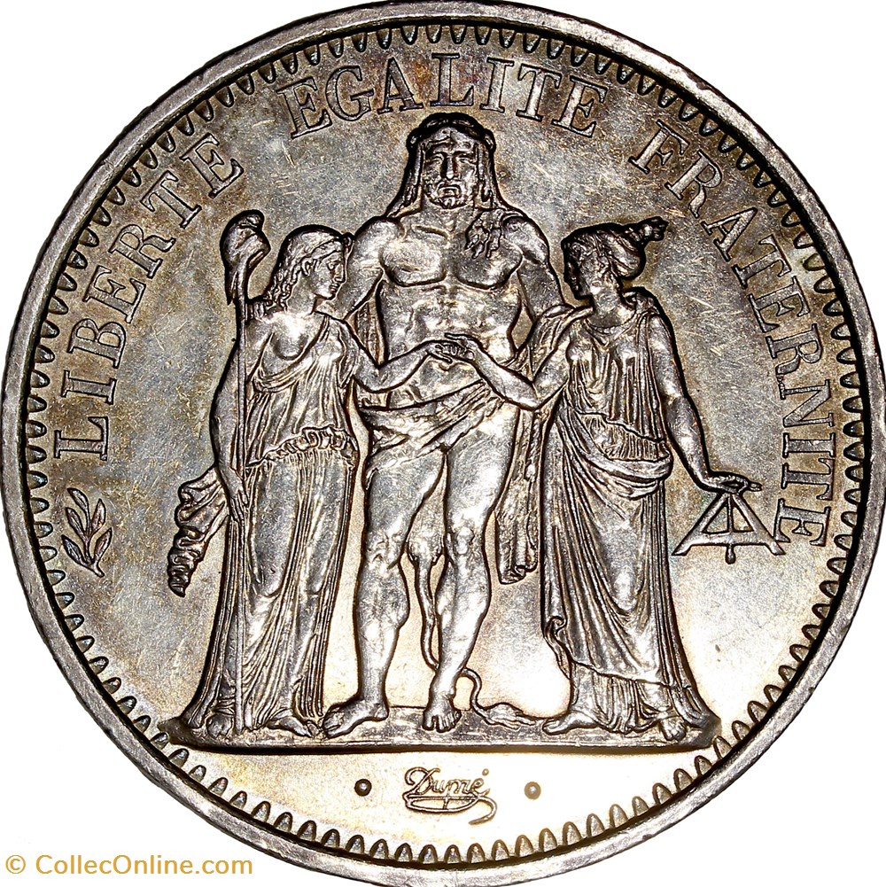 10 francs Hercule, Ve République, 1967 monnaies monde france 10 francs hercule ve republique 1967
