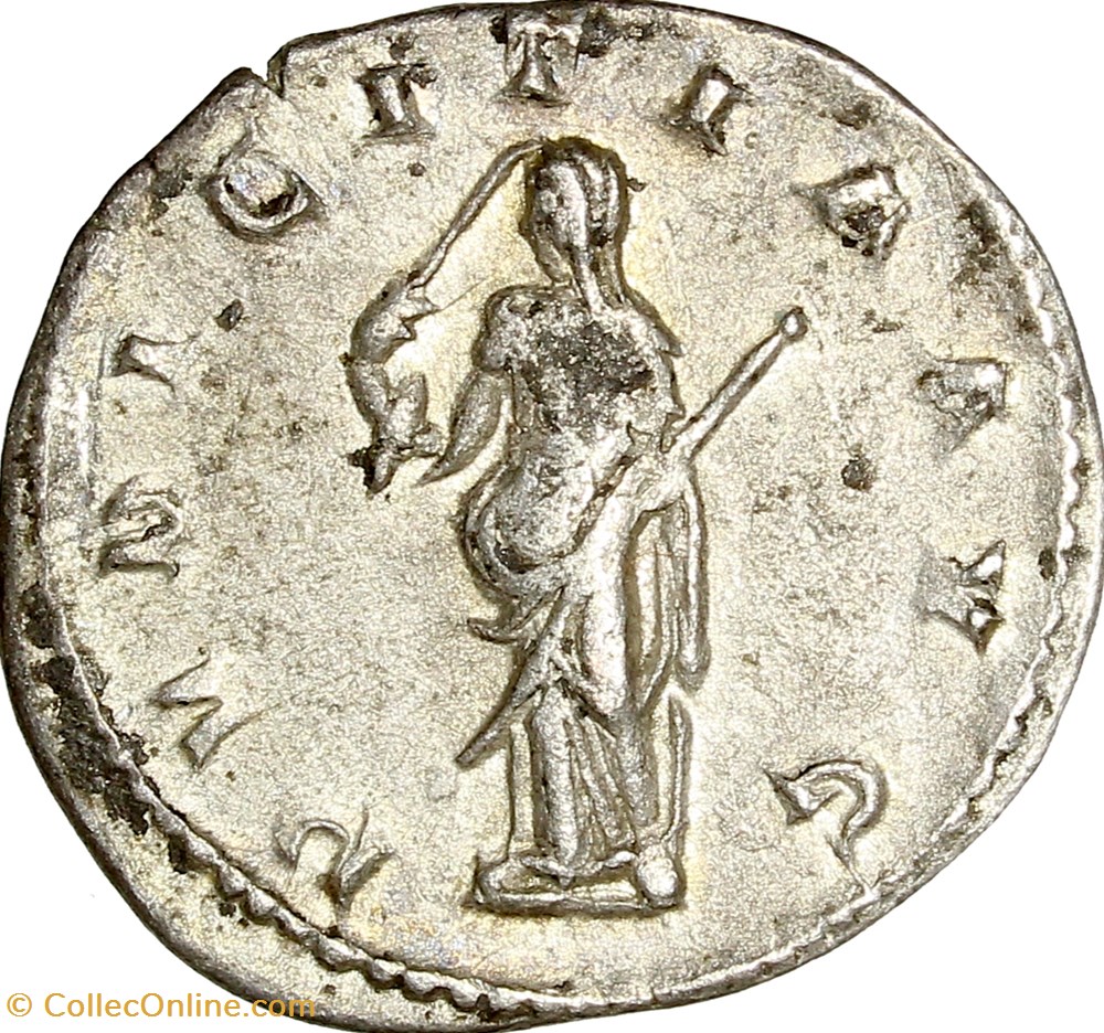 monnaies antiques romaines imperiales republicaines antoninien herennia etruscilla pudicita 249 251 rome
