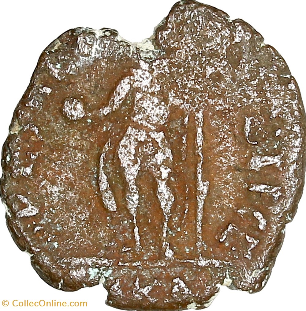 monnaies antiques romaines imperiales et republicaines maiorina reduite de constance ii spes reipublice 355 361 cyzique
