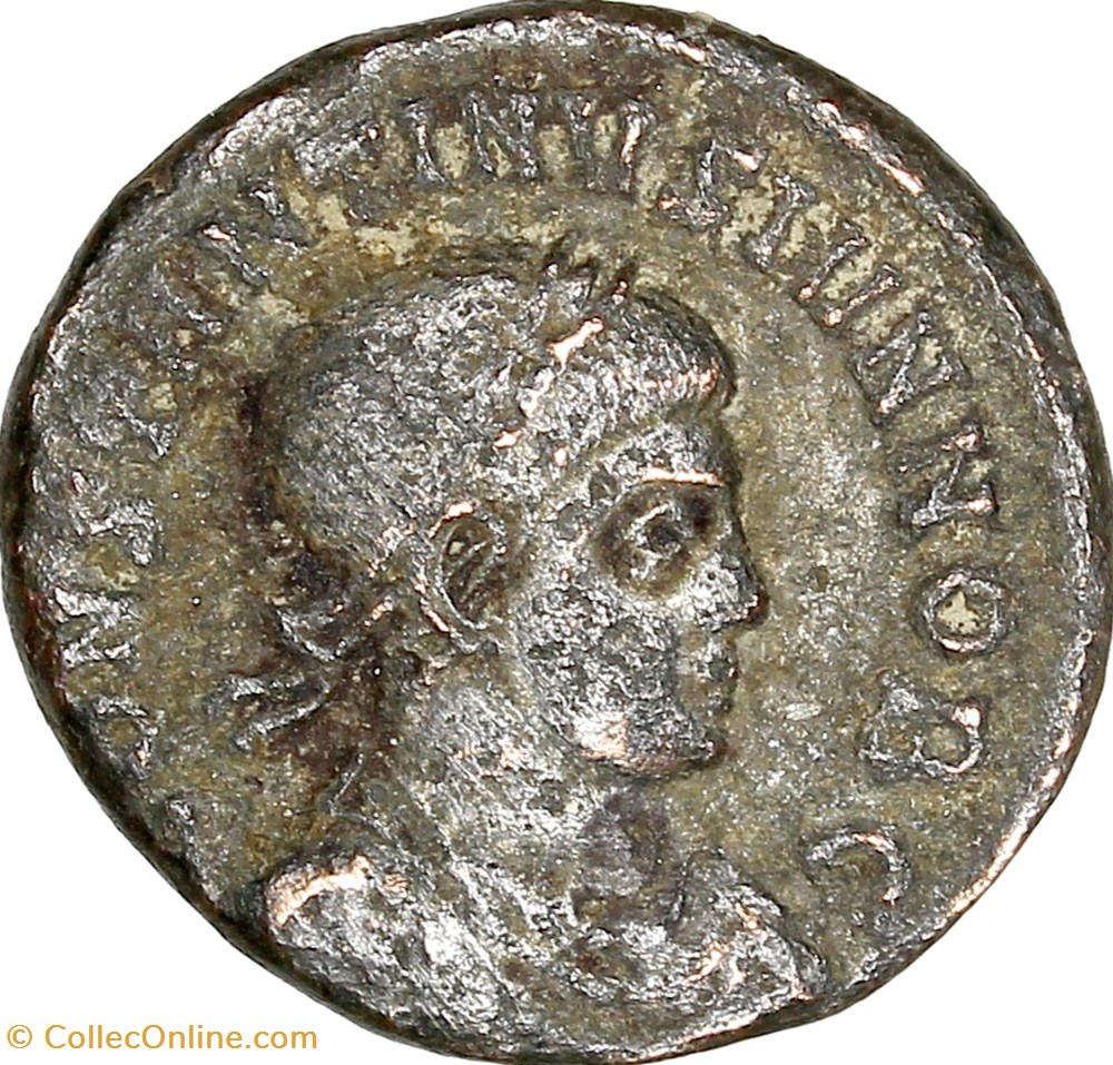 Centenionalis de Constantin II césar, Vot X, 322-325, Ticinum monnaies antiques romaines imperiales et republicaines centenionalis de constantin ii cesar vot x 322 325 ticinum