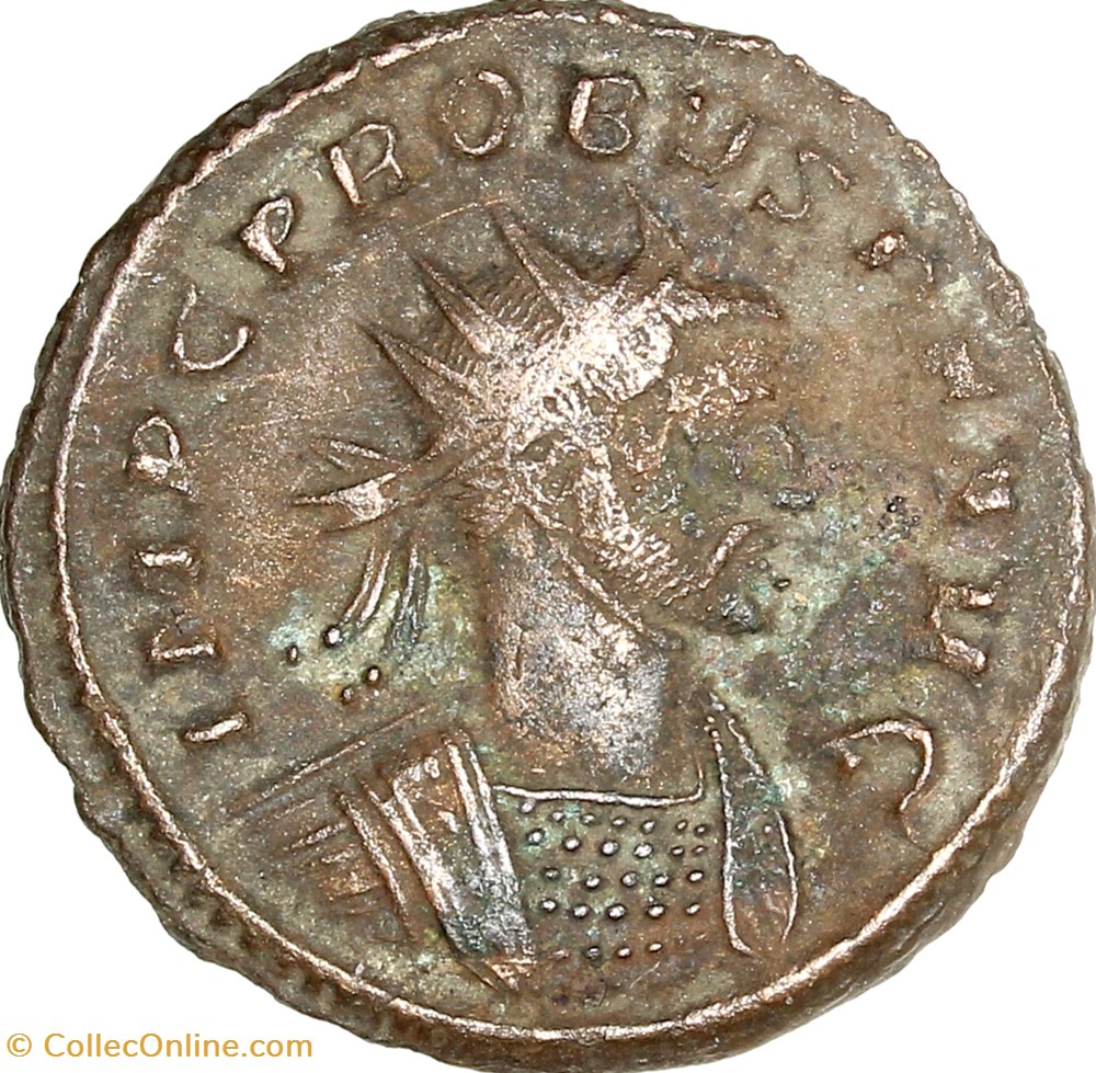 monnaies antiques romaines imperiales et republicaines aurelianus de probus pax 278 279 siscia