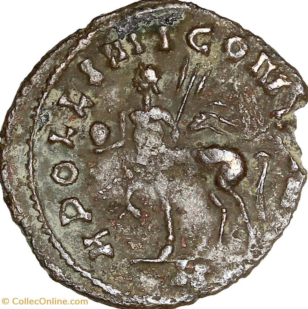 monnaies antiques romaines imperiales et republicaines antoninien de gallien centaure 267 268 rome