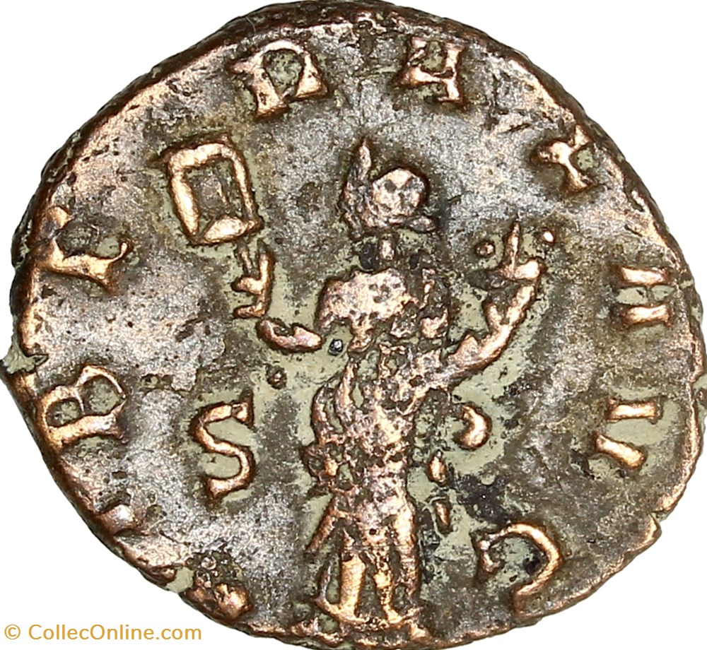 monnaies antiques romaines imperiales et republicaines antoninien de gallien liberalitas 262 263 rome