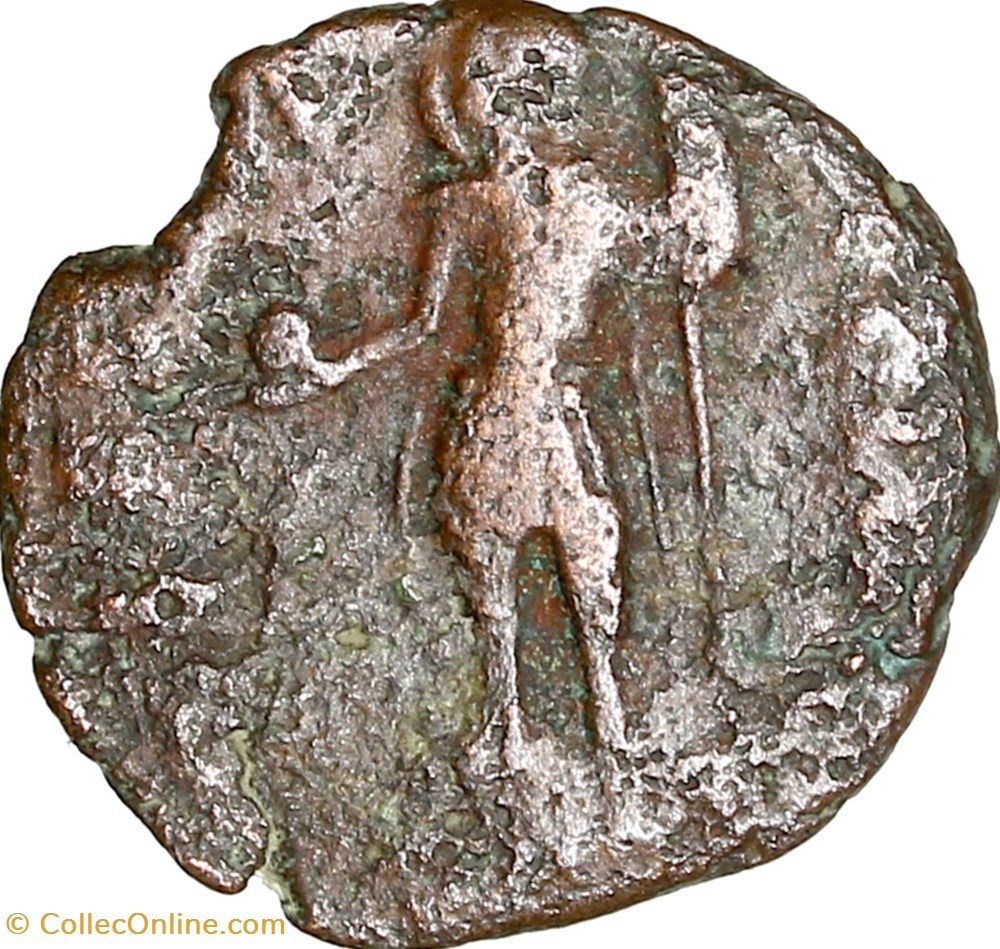Maiorina réduite de Constance II, Spes Reipublice, 355-361, atelier ind. monnaies antiques romaines imperiales et republicaines maiorina reduite de constance ii spes reipublice 355 361 atelier ind