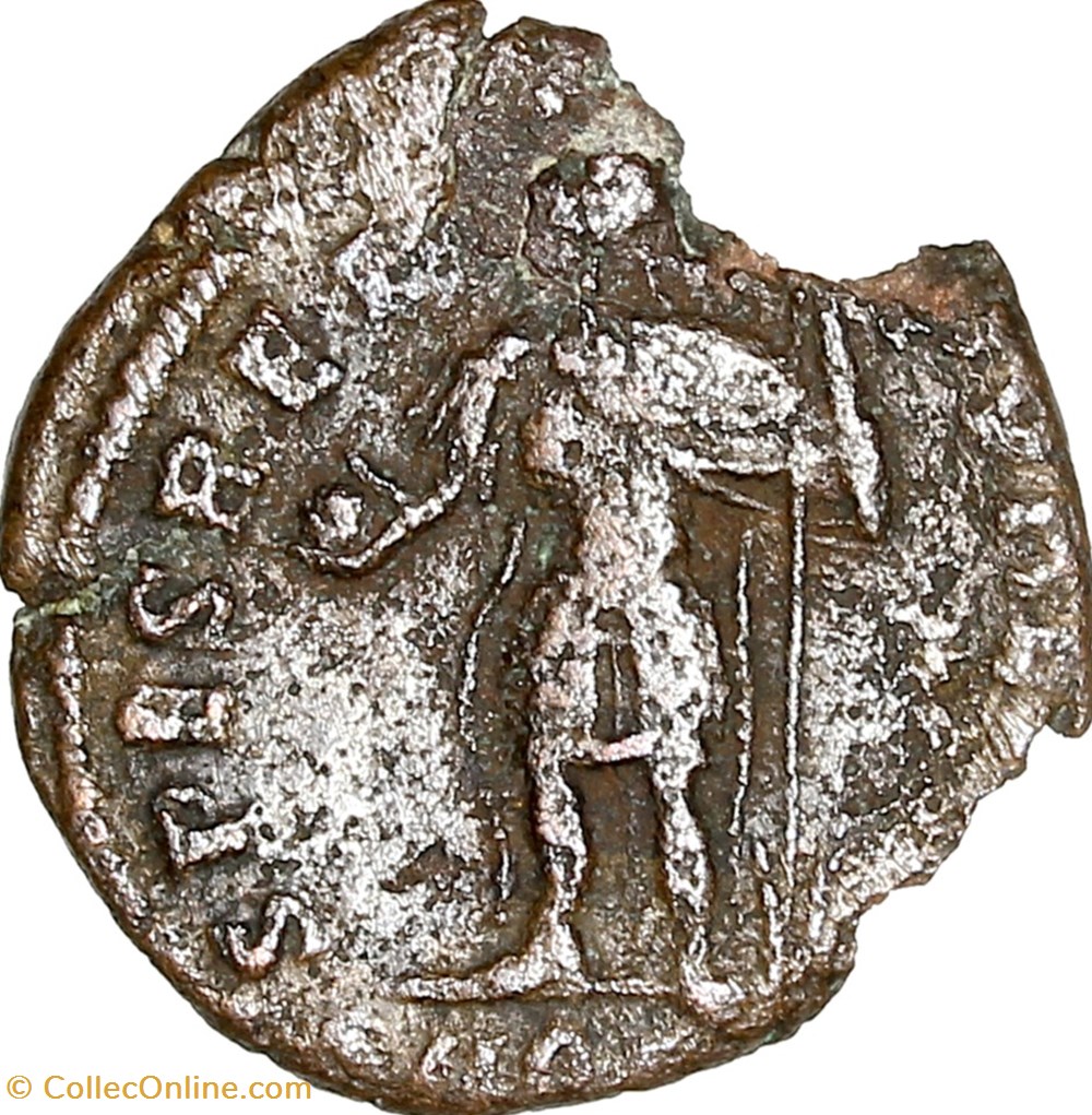 monnaies antiques romaines imperiales et republicaines maiorina reduite de constance ii spes reipublice 355 361 aquilee