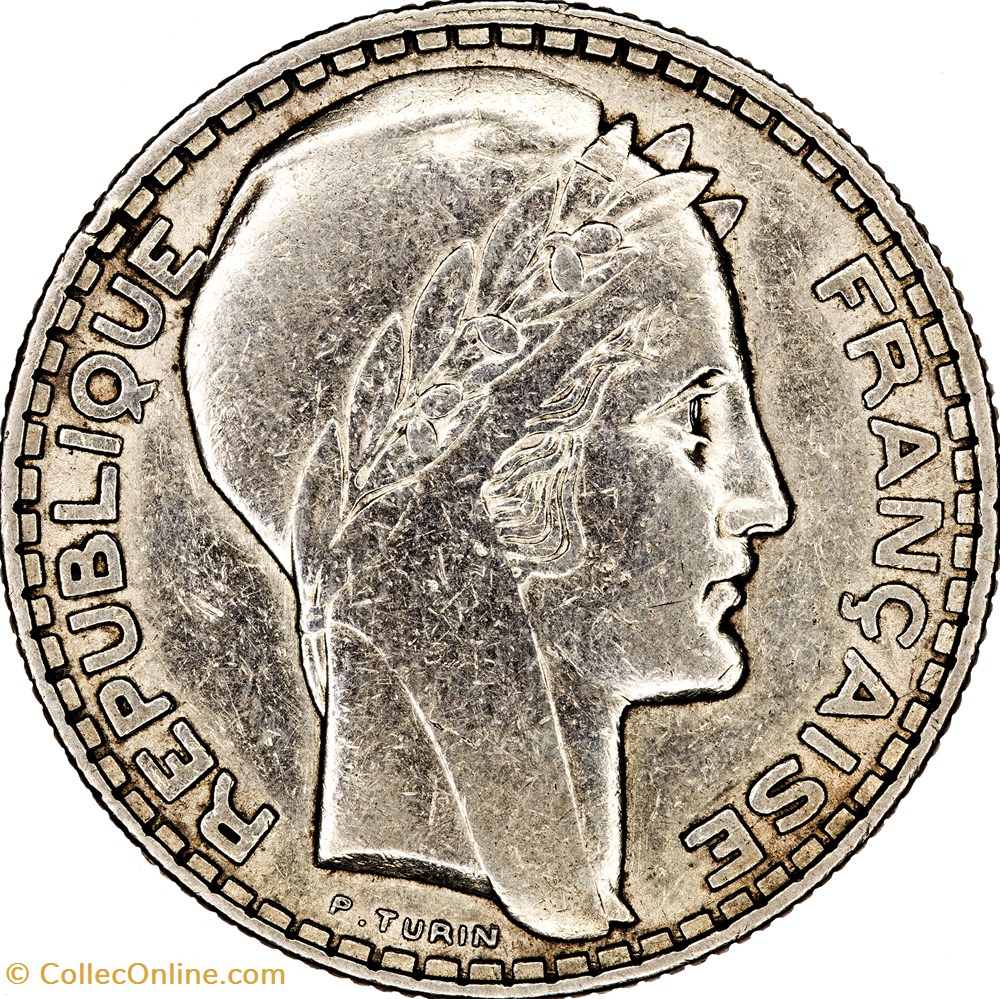 10 francs Turin, IIIe République, 1929 monnaies monde france 10 francs turin iiie republique 1929