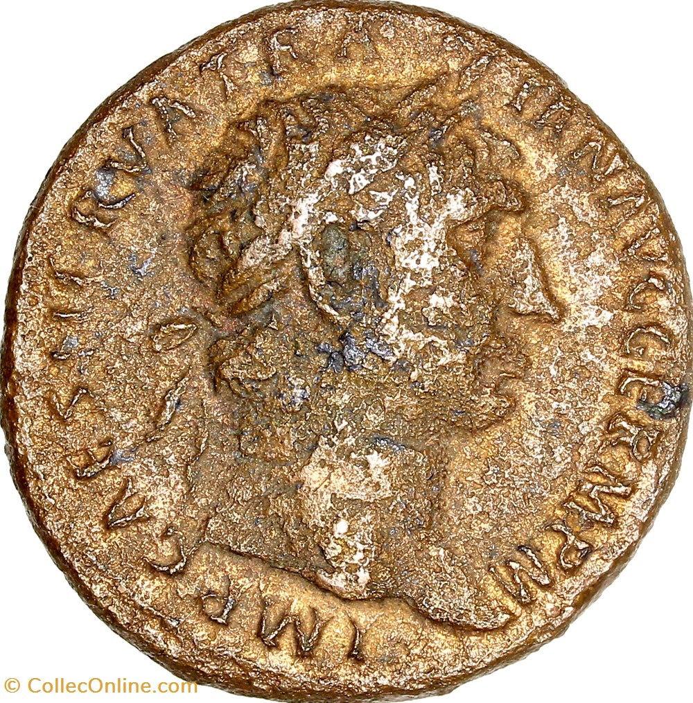 As de Trajan, Victoria, 101, Rome monnaies antiques romaines imperiales et republicaines as de trajan victoria 101 rome