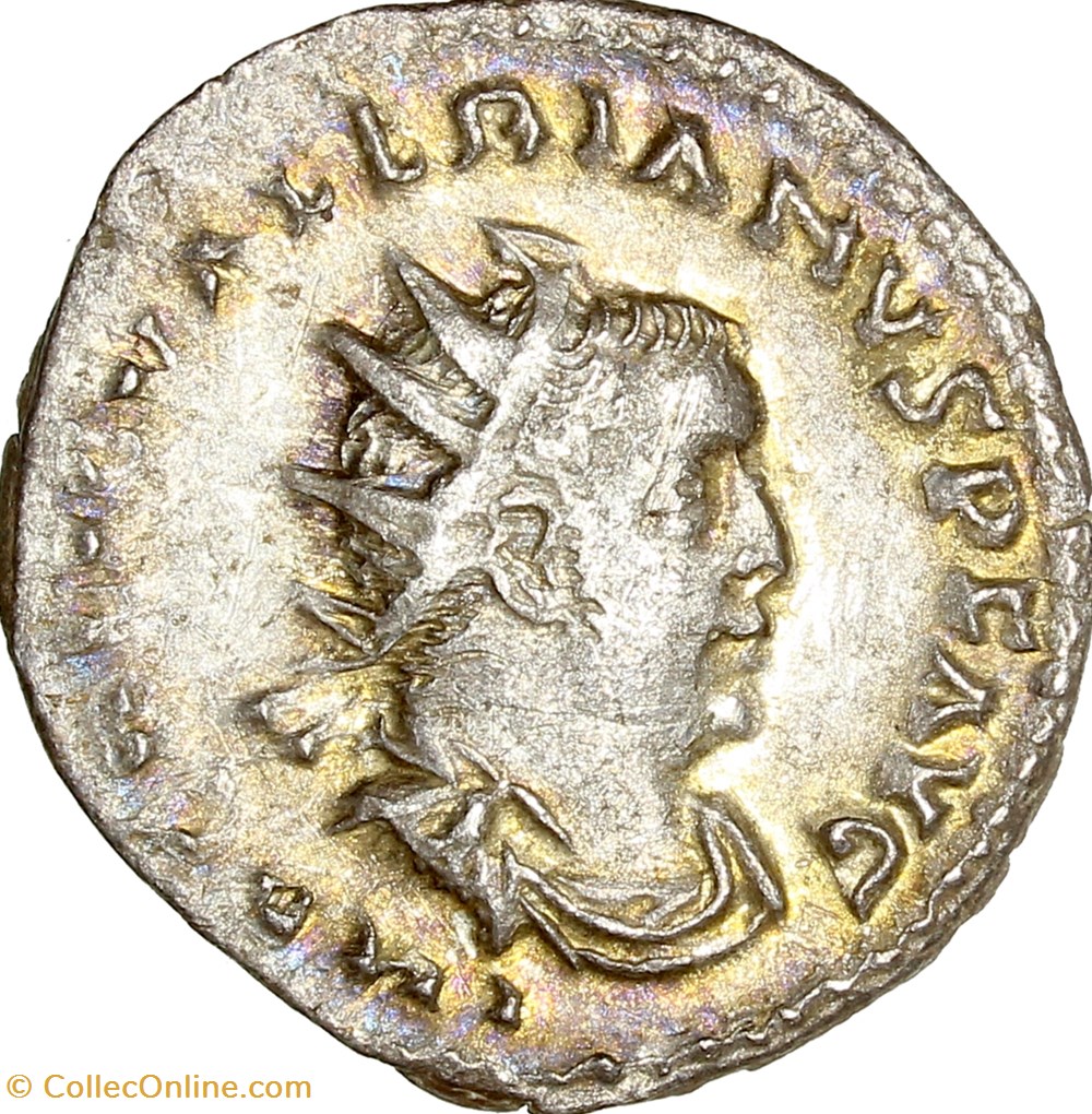 monnaies antiques romaines imperiales et republicaines antoninien de valerien ier liberalitas 255 256 rome