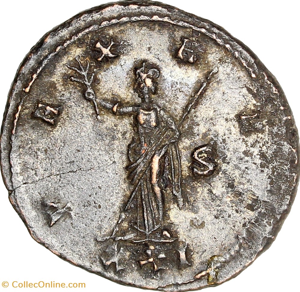 Aurelianus de Probus, Pax, 280, Siscia monnaies antiques romaines imperiales et republicaines aurelianus de probus pax 280 siscia